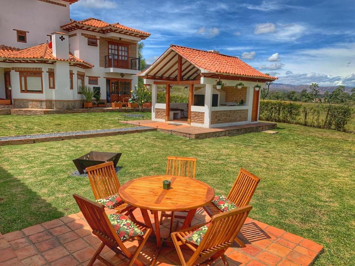 Casa De Las Flores Виля Де Лейва Екстериор снимка