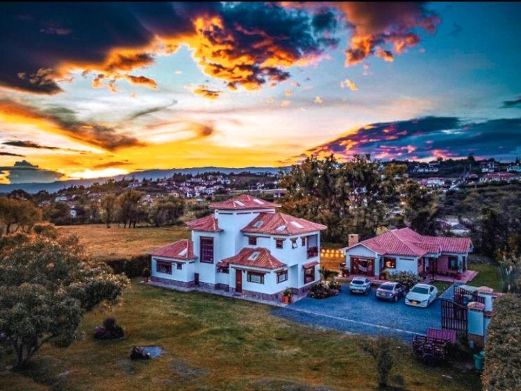 Casa De Las Flores Виля Де Лейва Екстериор снимка