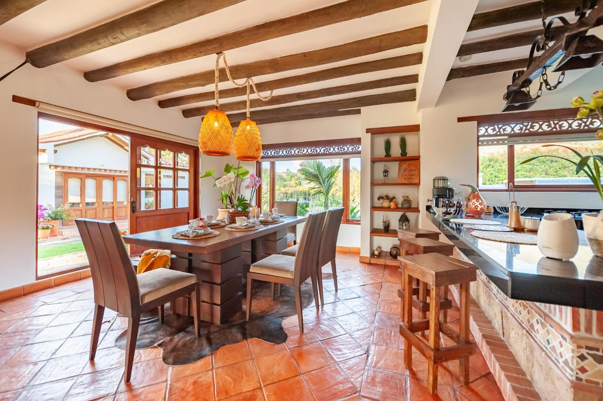 Casa De Las Flores Виля Де Лейва Екстериор снимка