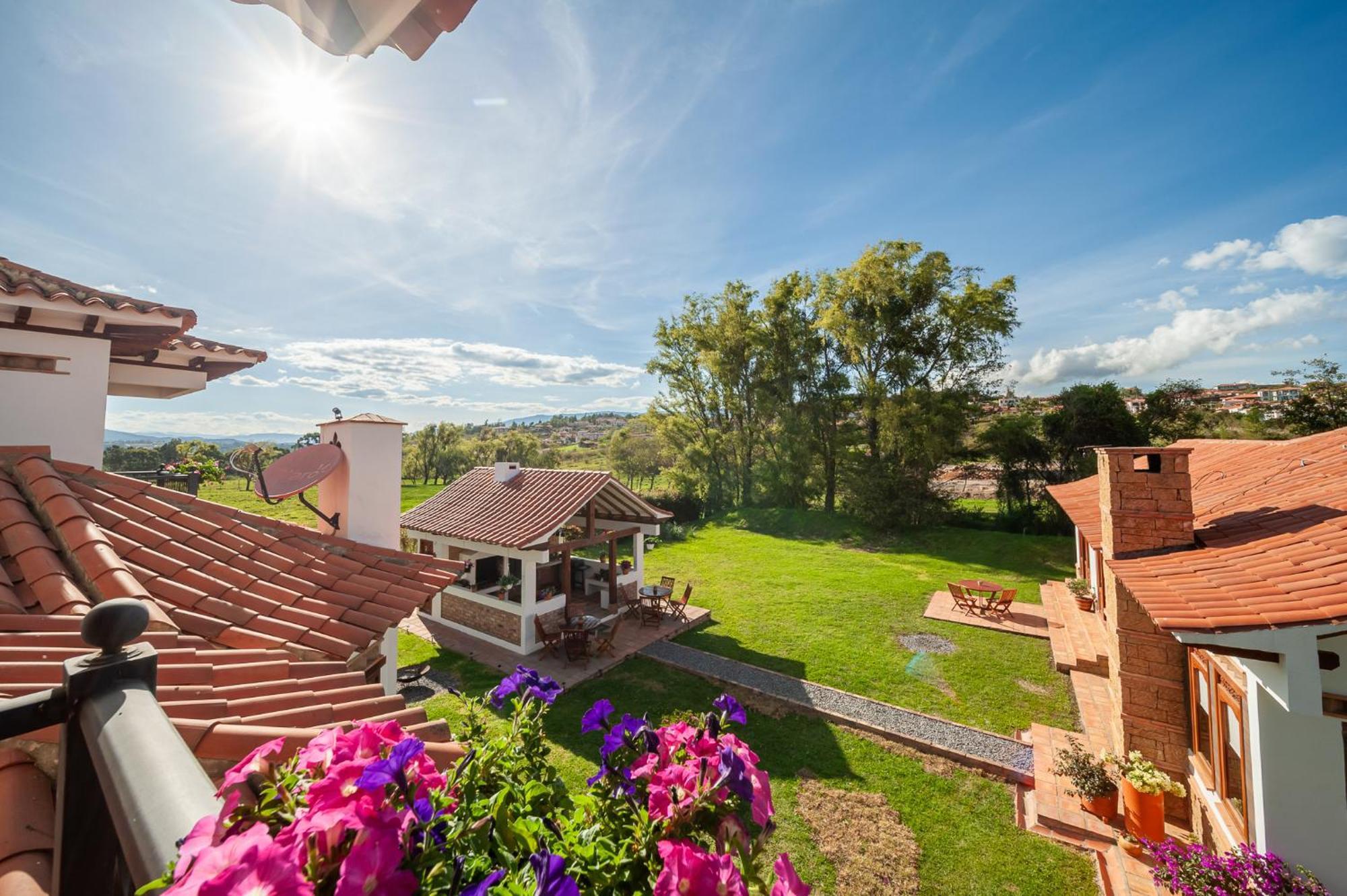 Casa De Las Flores Виля Де Лейва Екстериор снимка
