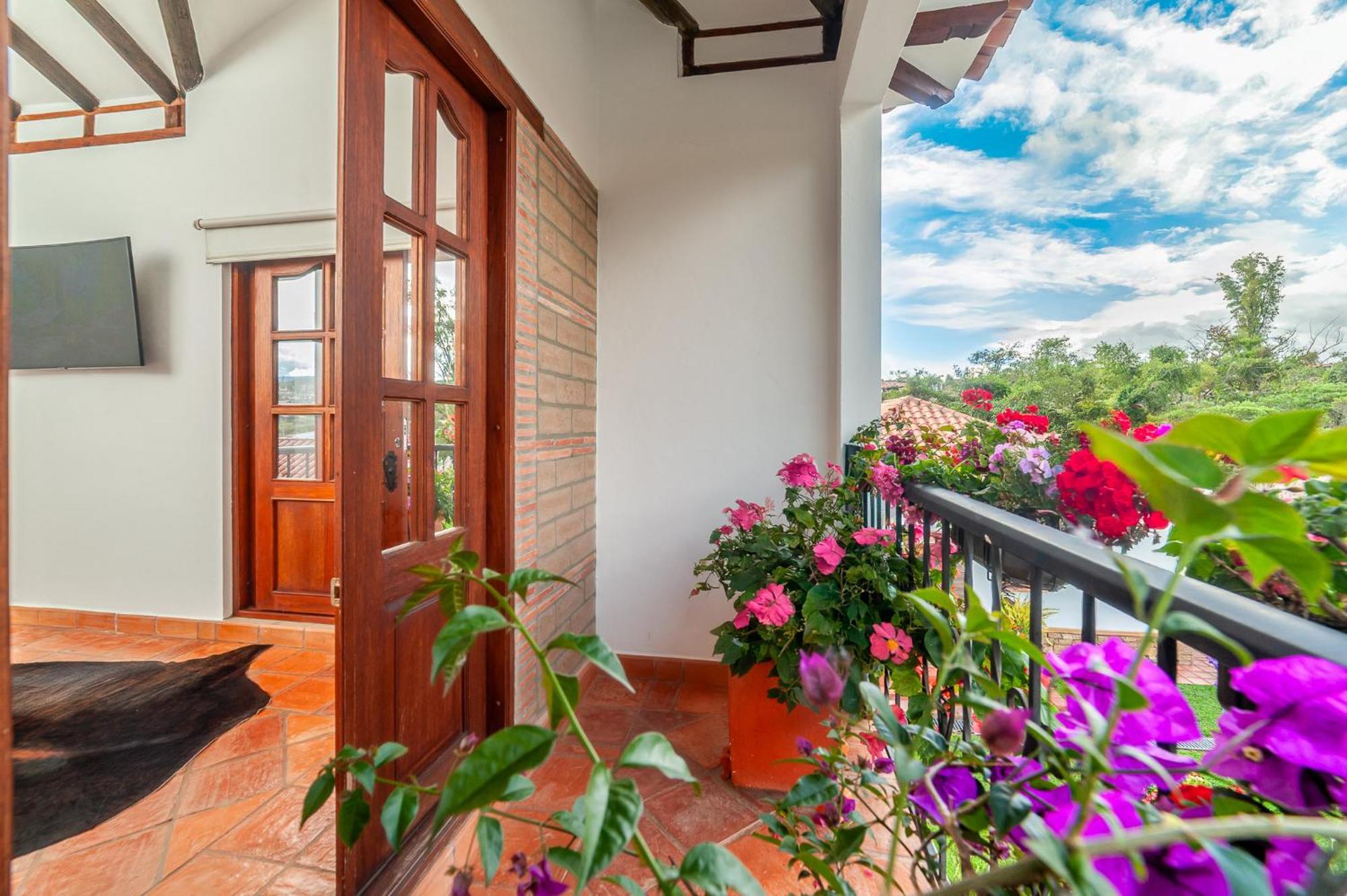 Casa De Las Flores Виля Де Лейва Екстериор снимка